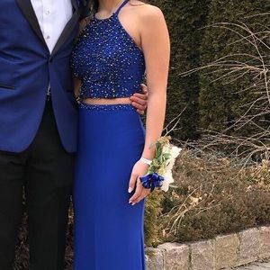 Two Piece Prom Dress